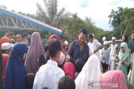 Ratusan anak yatim Puncak Sorik Marapi kunjungi Raja Batu