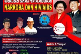 PDIP Bali gelar sosialisasi bahaya Narkoba dan AIDS