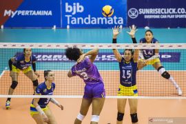 Gresik Petrokimia vs Jakarta Pertamina di hari kedua Proliga 2022