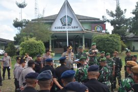 2. 793 personil TNI - Polri siap amankan sidang Karhutla di Sintang Kalbar