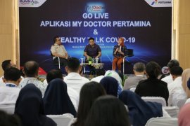 Pekerja Pertamina diedukasi antisipasi penyebaran Covid-19