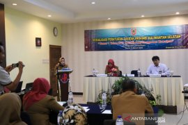 Dispersip Kalsel sosialisasi penyelenggaraan kearsipan