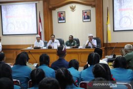 Kodim 1611/Badung lakukan Pembinaan Wawasan Kebangsaan Pelajar