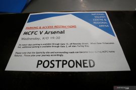 Laga leg kedua City vs Real Madrid ditunda