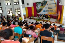 Bawaslu Kota Jayapura beri kuliah umum kepada mahasiswa Uncen