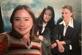 Prilly Latuconsina wakili Asia Tenggara bertemu pemain film "Mulan"