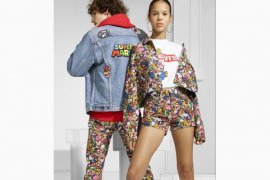 Kolaborasi Levi's dan Nintendo luncurkan busana yang bertema "Super Mario"