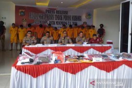 Polda Babel ringkus 66 tersangka selama operasi Antik Menumbing