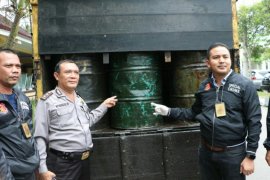 Polda Sumut amankan truk  pengangkut BBM tanpa izin