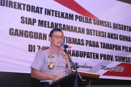 Polda Sumsel koordinasi jajaran  dukung Sensus Penduduk daring