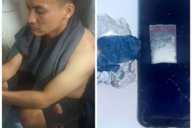 Polisi Stabat ringkus penjual sabu-sabu