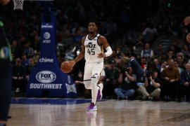 Donovan Mitchell yang terkena corona