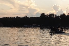 68 ABK Diamond Princes mulai keluar dari Pulau Sebaru