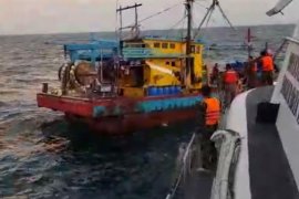 KKP kembali tangkap kapal ikan asing ilegal di Selat Malaka
