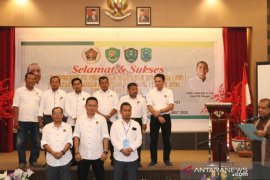 3 tokoh hadiri pelantikan pengurus PWI Tabagsel 2020-2023