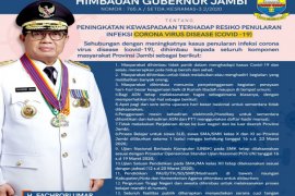 Waspada COVID-19, Pemprov Jambi liburkan sekolah satu minggu