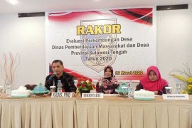 Dinas PMD Sulteng mulai evaluasi perkembangan desa dan kelurahan