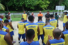 Manajemen Persewar Waropen liburkan pemain liga