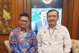 Temui Kepala BIN, Gubernur Sampaikan Rencana Pembangunan Kantor