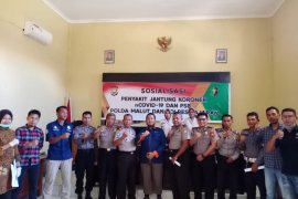 Polres Morotai sosialisasi penanganan virus COVID-19