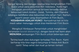 Film "Bucin" tunda jadwal tayang