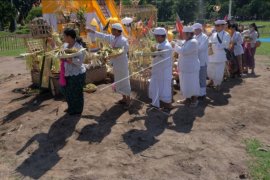 Upacara Tawur Kesanga di Denpasar