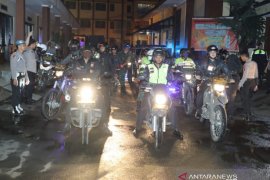 Polresta dan Kodim 0606 Kota Bogor patroli cegah COVID-19