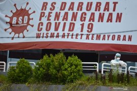 Rumah Sakit darurat Wisma Atlet rawat 208 pasien corona