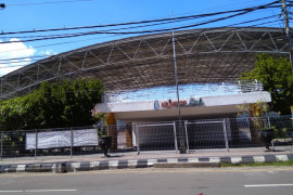 Pusat belanja Makassar sepi, setelah status darurat Covid-19