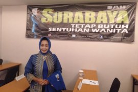 Bacawawali Surabaya bantu alat semprot disinfektan ke 31 PAC Demokrat