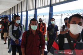 Sebanyak 4.444 TKI dari Malaysia pulang lewat Riau, begini peta sebarannya