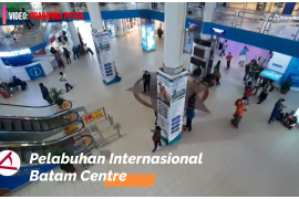 Pelabuhan Internasional Batam Centre H-1 Lock Down di Malaysia