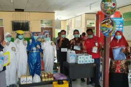 Pertamina Sungai Pakning bantu APD ke Puskesmas