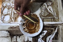 Lukisan dari ampas kopi