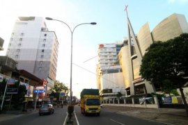 Penutupan jalan di Kota Pontianak