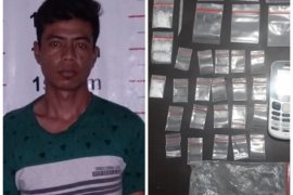 Miliki puluhan paket sabu, Bandar Babalan ditangkap Polisi Pangkalan Brandan Langkat