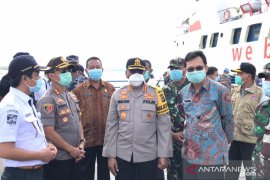 Wakapolda Babel cek pelaksanaan Operasi Aman Nusa di Bangka Barat