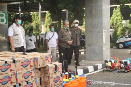 Masyarakat antusias sosialisasi cuci tangan dari KLHK