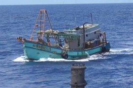 KKP lumpuhkan dua kapal ikan asing ilegal di Laut Natuna