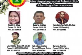PPNI berduka atas wafatnya enam perawat pasien terjangkit COVID-19