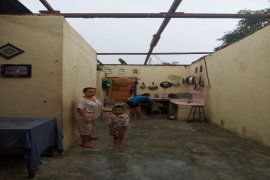 Binjai Utara dilanda hujan deras dan angin kencang