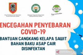 GAPKI Kalsel bantu KTH dan UPPB Kalsel buat massal Disinfektan