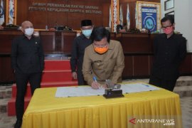 Paripurna DPRD Babel sahkan empat Raperda dan LKPJ 2019