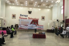 Hiswana Migas Makassar serahkan bantuan 500 paket kebutuhan pokok