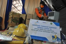 Bantuan Satgas BUMN peduli COVID-19 Sumsel Page 1 Small