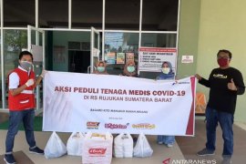 Bright Gas gandeng D'besto dan Sate Manangkabau bantu RS Rujukan COVID-19 di Sumbar