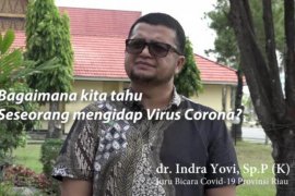 10 PDP di Riau meninggal dunia sebelum uji "swab" belum keluar