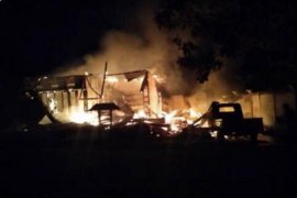 Dua unit ruko dan satu bengkel di Waropen ludes terbakar