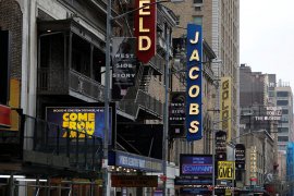 Broadway perpanjang penutupan hingga 7 Juni