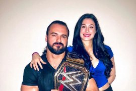 Pegulat Drew McIntyre juara dunia WWE